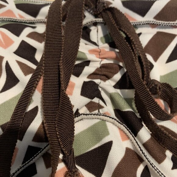 Max Studio, Maxi knee length Skirt, draw string waist, multi color, size Med - Picture 10 of 10